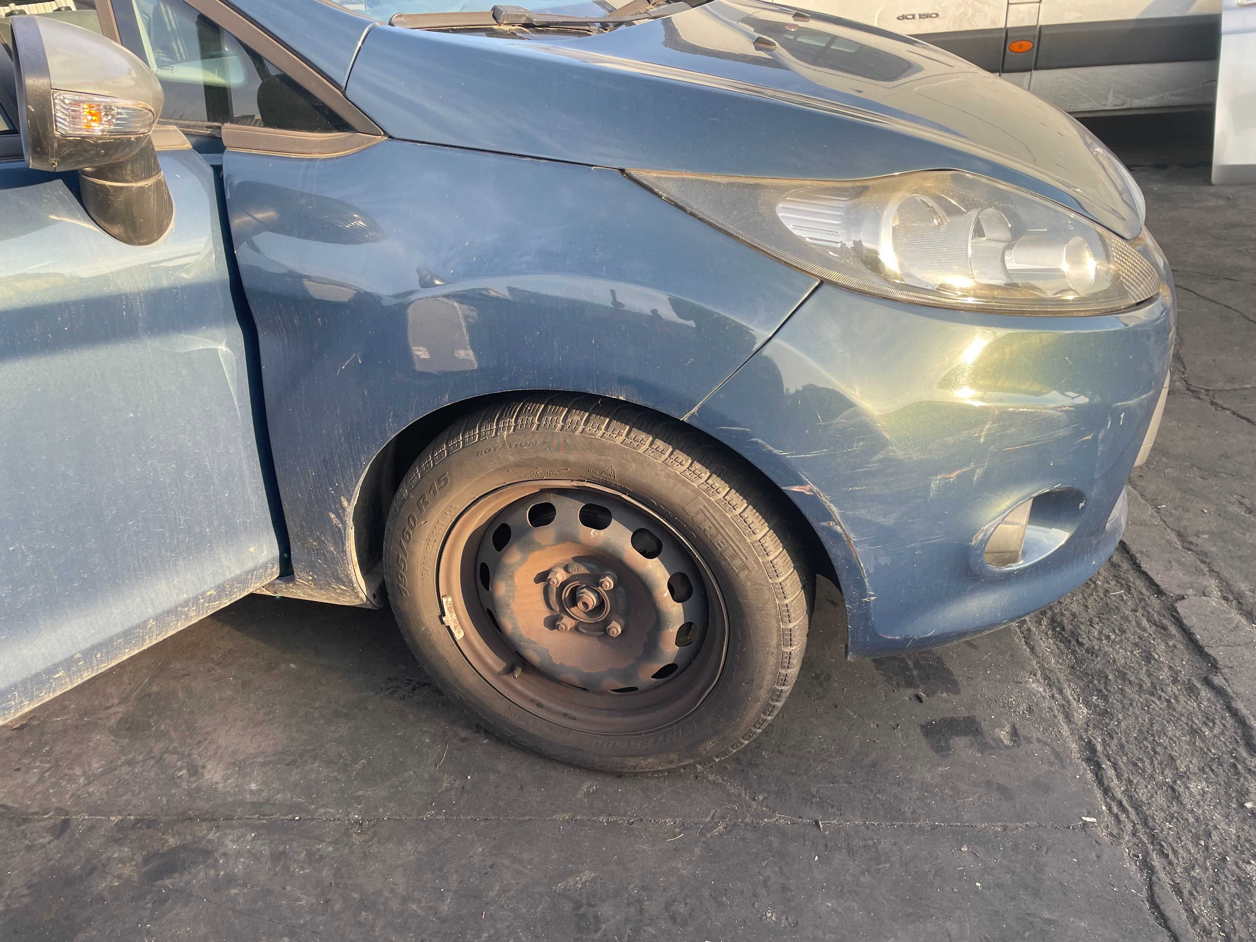 Ford Fiesta MK7 19 KPL przód maska zderzak błotniki lampy eur pas prze