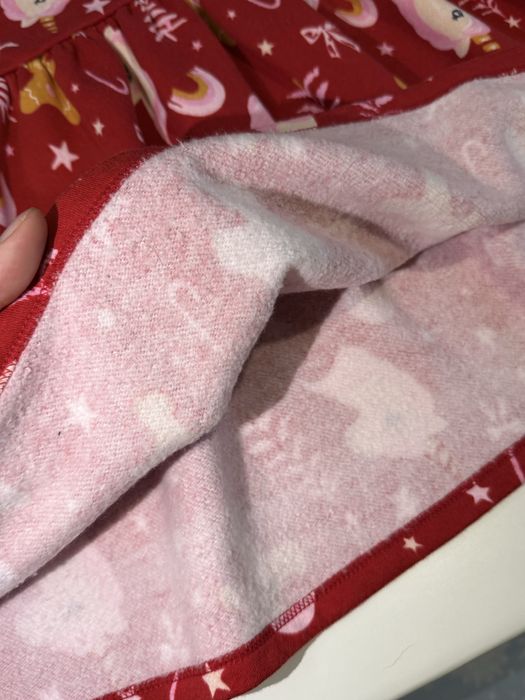 Новорічна сукня на флісі