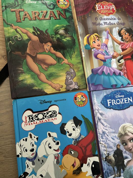 Livros disney o clube do livro