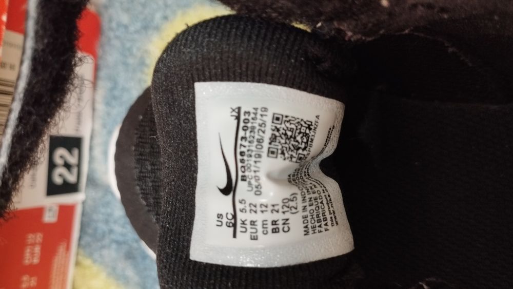 Ténis Nike revolution 5 criança n°22