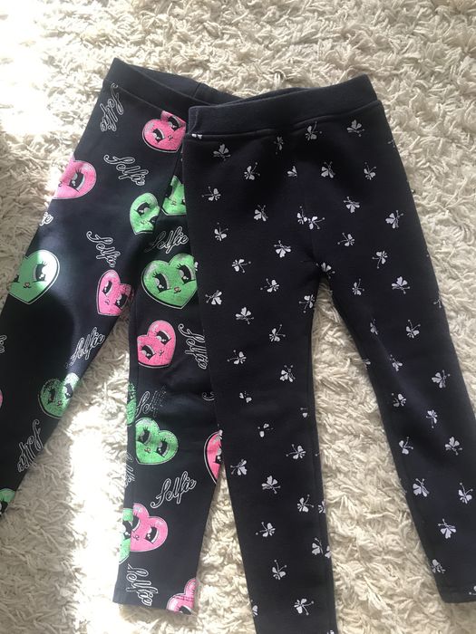 Утеплені лосіни для  дівчинки 104