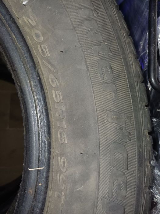 Продаю зимову гуму, резину 205/65 R16, Hankook, б/у