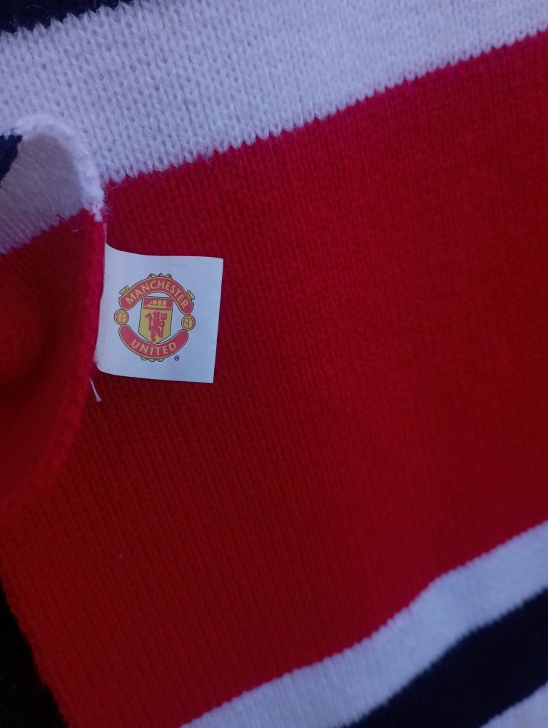 Чоловічий шарф футбольний манчестер юнайтед Manchester united