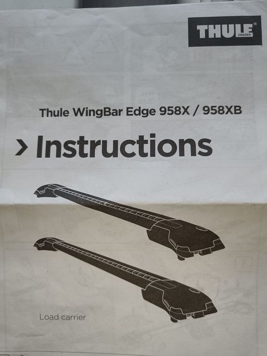 Barras tejadilho Thule Edge 958