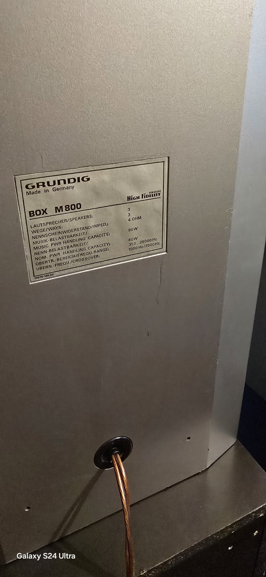 Grundig box m800