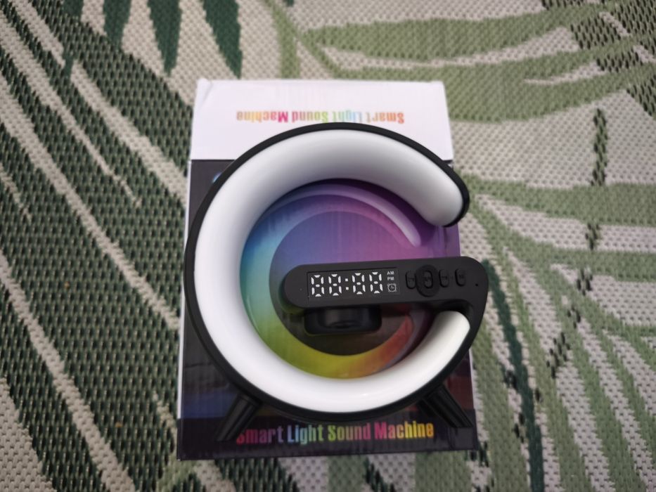 Inteligentny zegar, budzik głośnik bluetooth