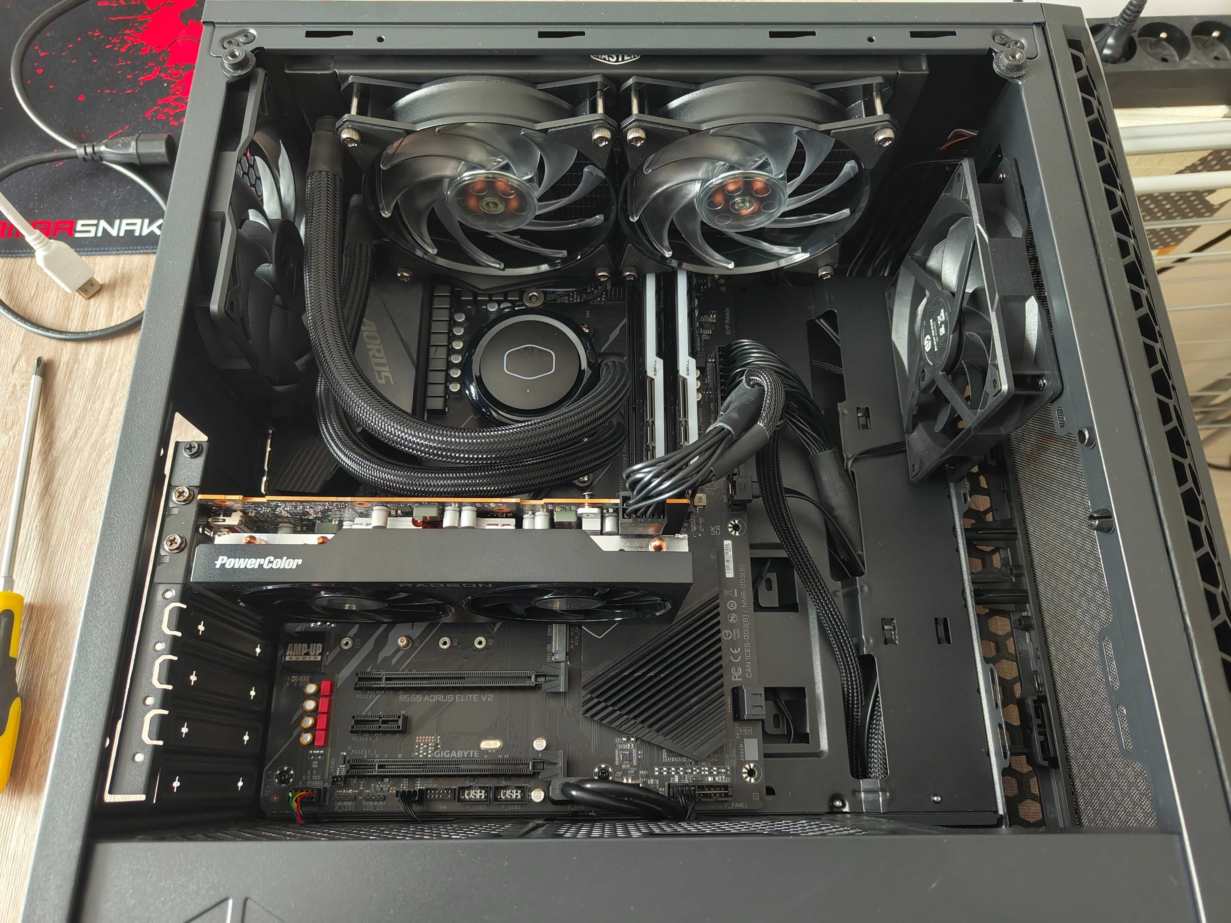 Komputer do GIER - Ryzen 9 5900x, RX 6600XT 8G, 32GB 4000Mhz, 1TB SSD