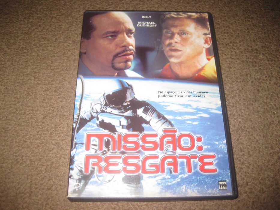 DVD "Missão: Resgate" com Michael Dudikoff/Raro!