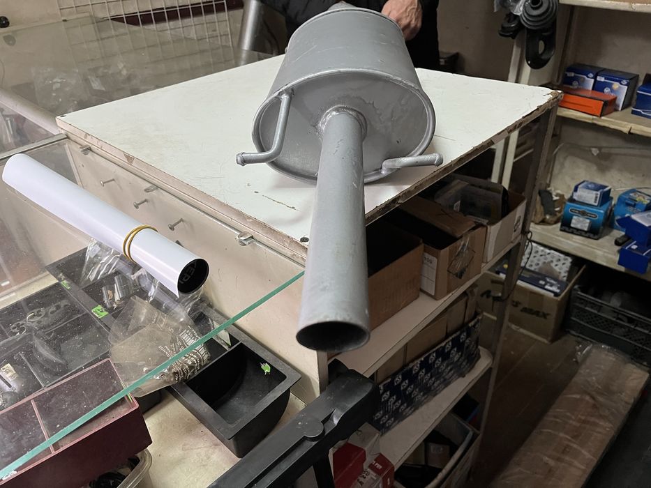 Глушитель ланос Новий !