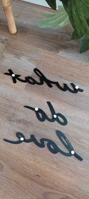 Letras / frase metálico
