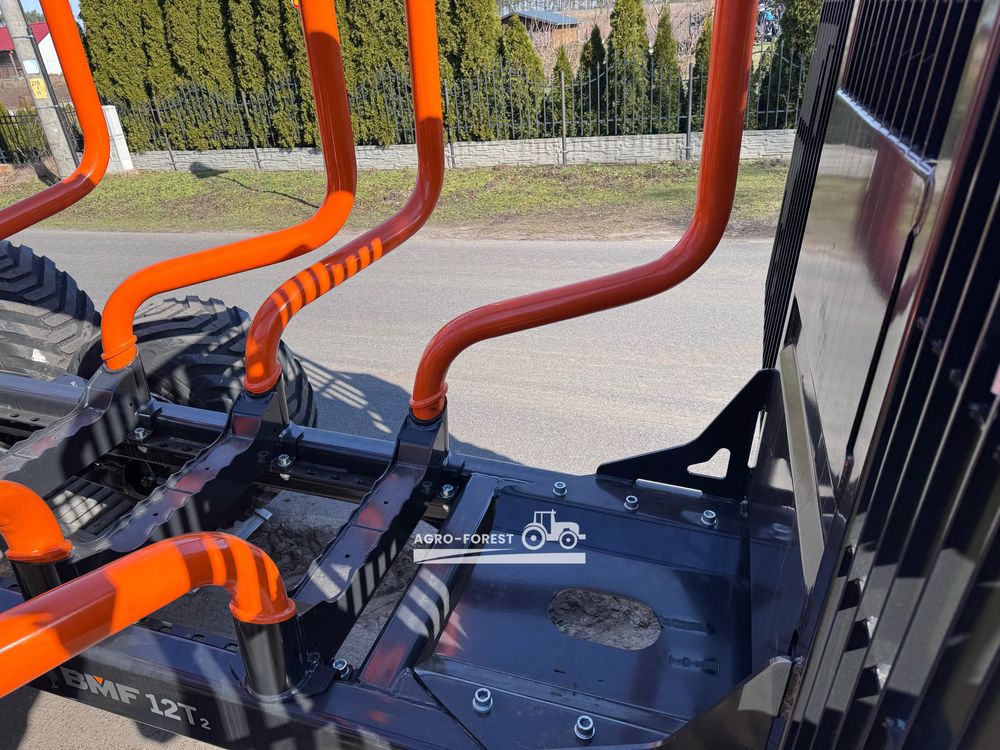 Prehydraulik | Przyczepa Leśna BMF 12T2 Z zurawiem 750Hp 6 Par 500x17