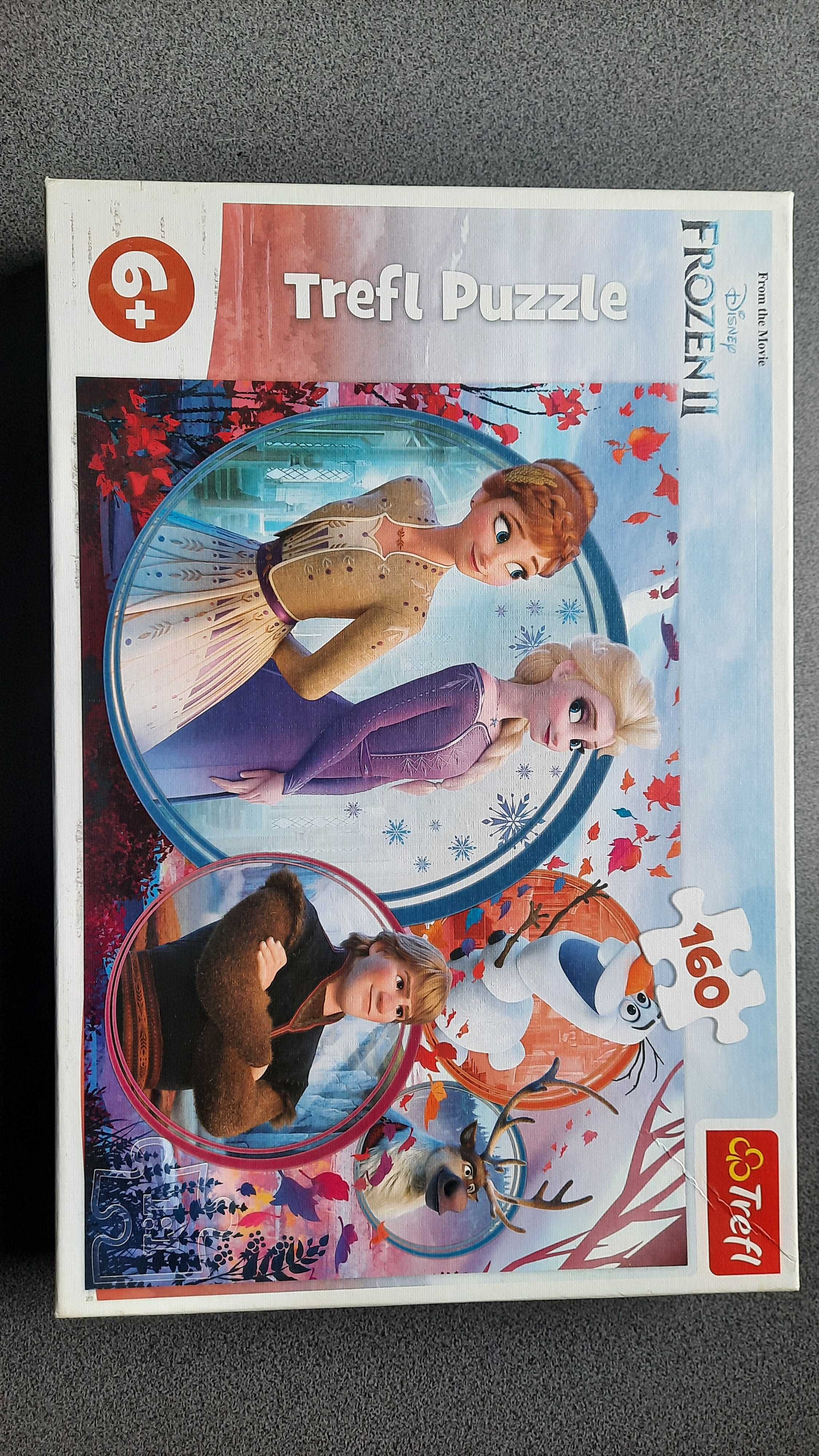 Puzzle 6+ 160 szt Frozen