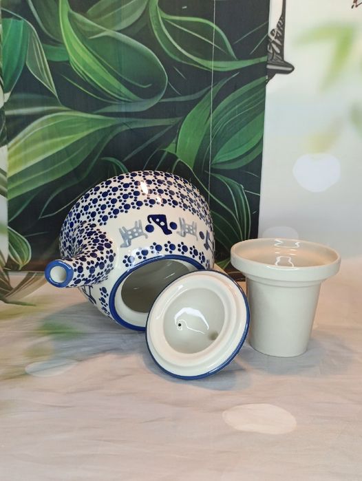 Czajnik imbryk Jaś 1L zaparzacz ceramika Bolesławiec