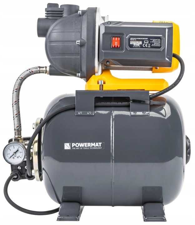 Pompa hydroforowa hydrofor do wody zbiornik 19l 400w zestaw 3600l/h