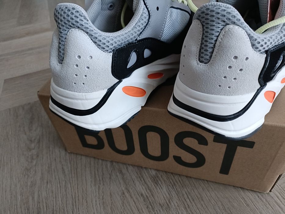 Buty Adidas yeezy wave runner solid grey 44 2/3(Off-white, Balenciaga,