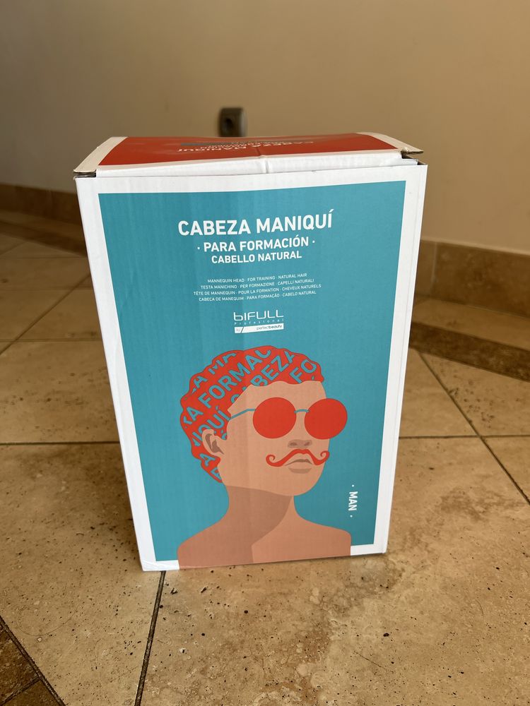 Manequim de Barbeiro/Cabeleireiro