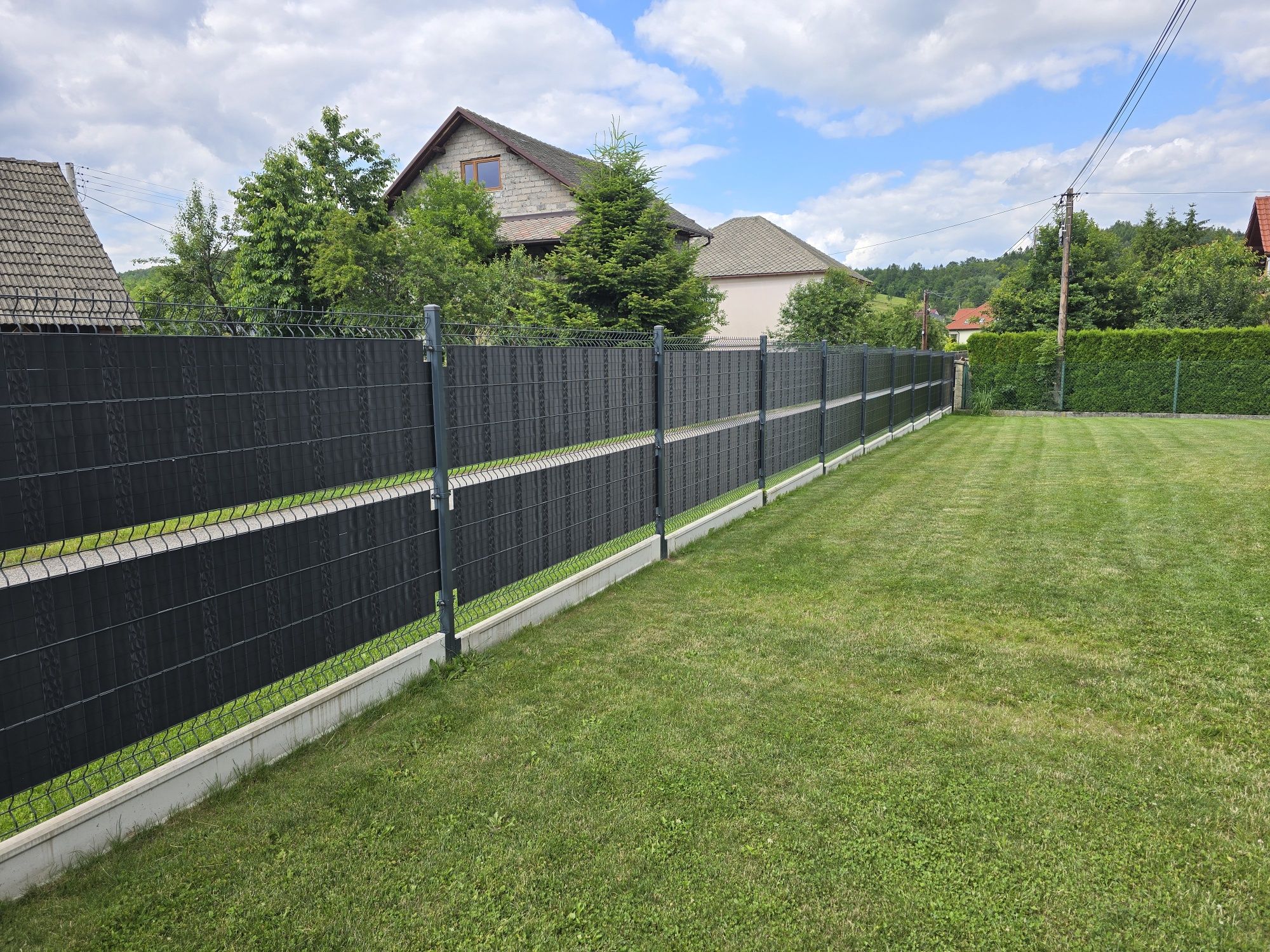 Estetyczne osłony 3D na panele ogrodzeniowe, płot, ogrodzenie, balkon
