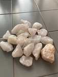 Lote de pedras Quartzo Rosa - Minerais