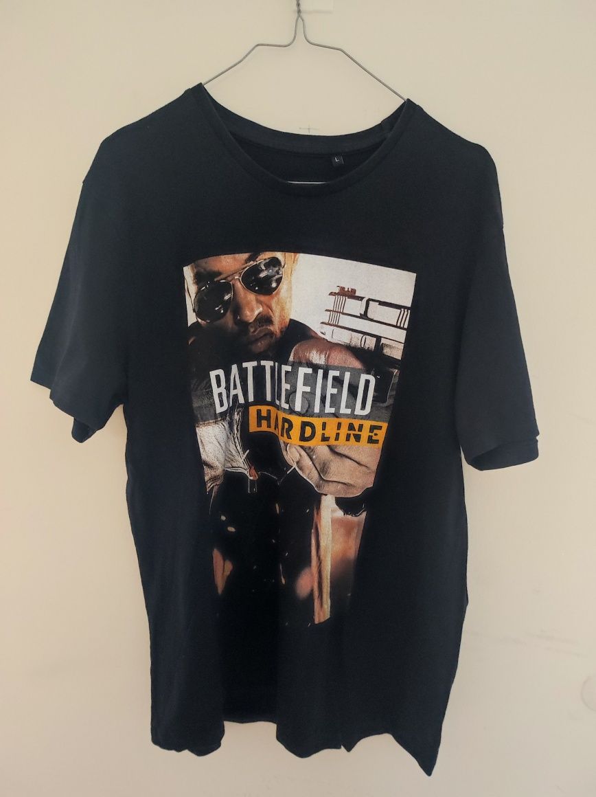 Battlefield Hardline Tshirt Jogo Gaming