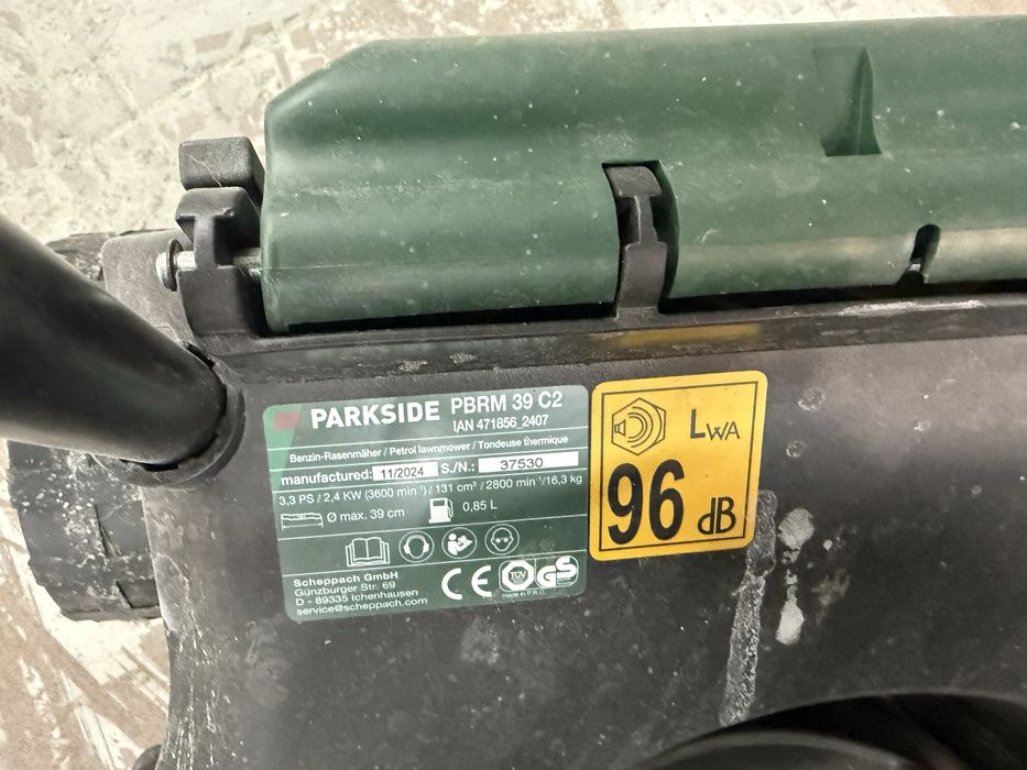 Kosiarka parkside pbrm 39 c2