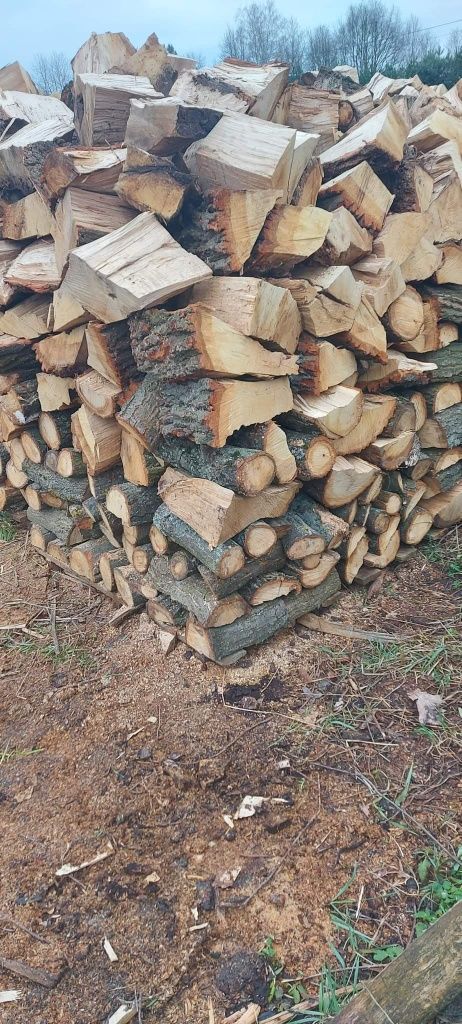 Drewno kominkowe, dąb  550 zł m3