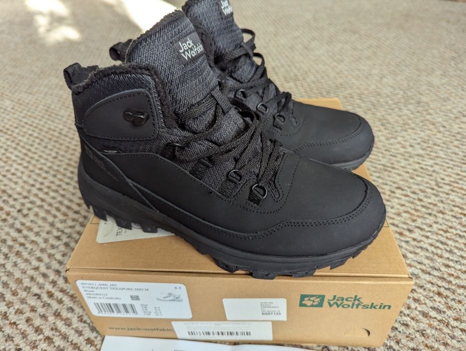 Оригинальные зимние ботинки Jack Wolfkin Everquest Texapore Mдо -30