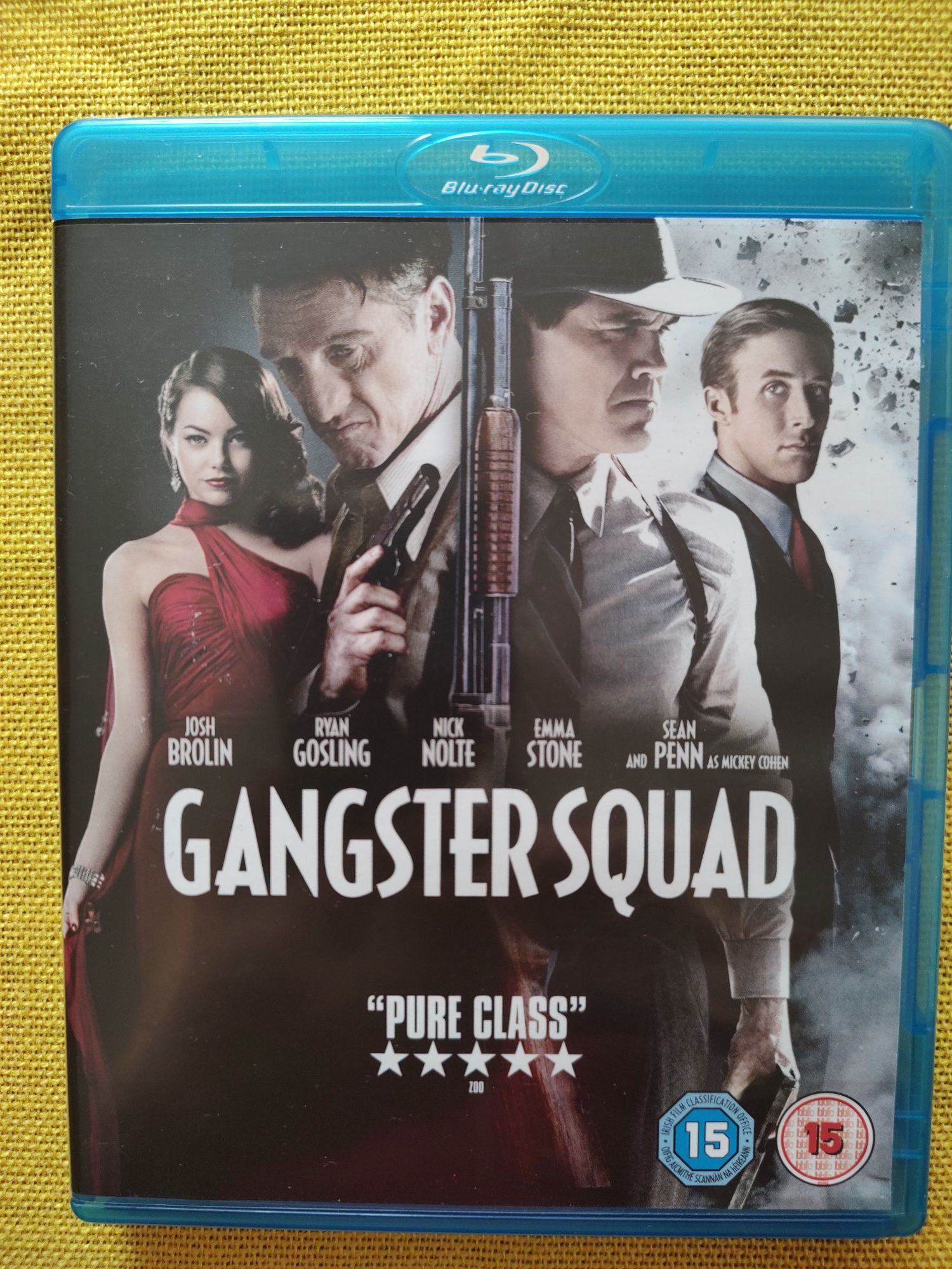 Gangster Squad blu-ray  j. angielski