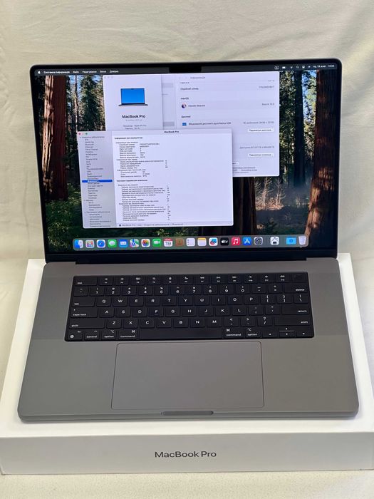 MacBook Pro 16.2”. 2021 M1 Pro, 32RAM/1Tb SSD , Space Grey