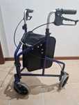 Andarilho para adultos com 3 rodas
