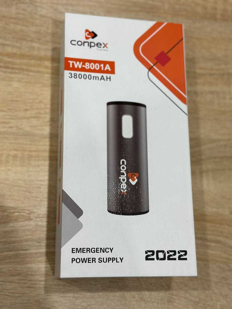 Продам портативний акумулятор Conpex TW-8001A 31200mAh 50W LED light
