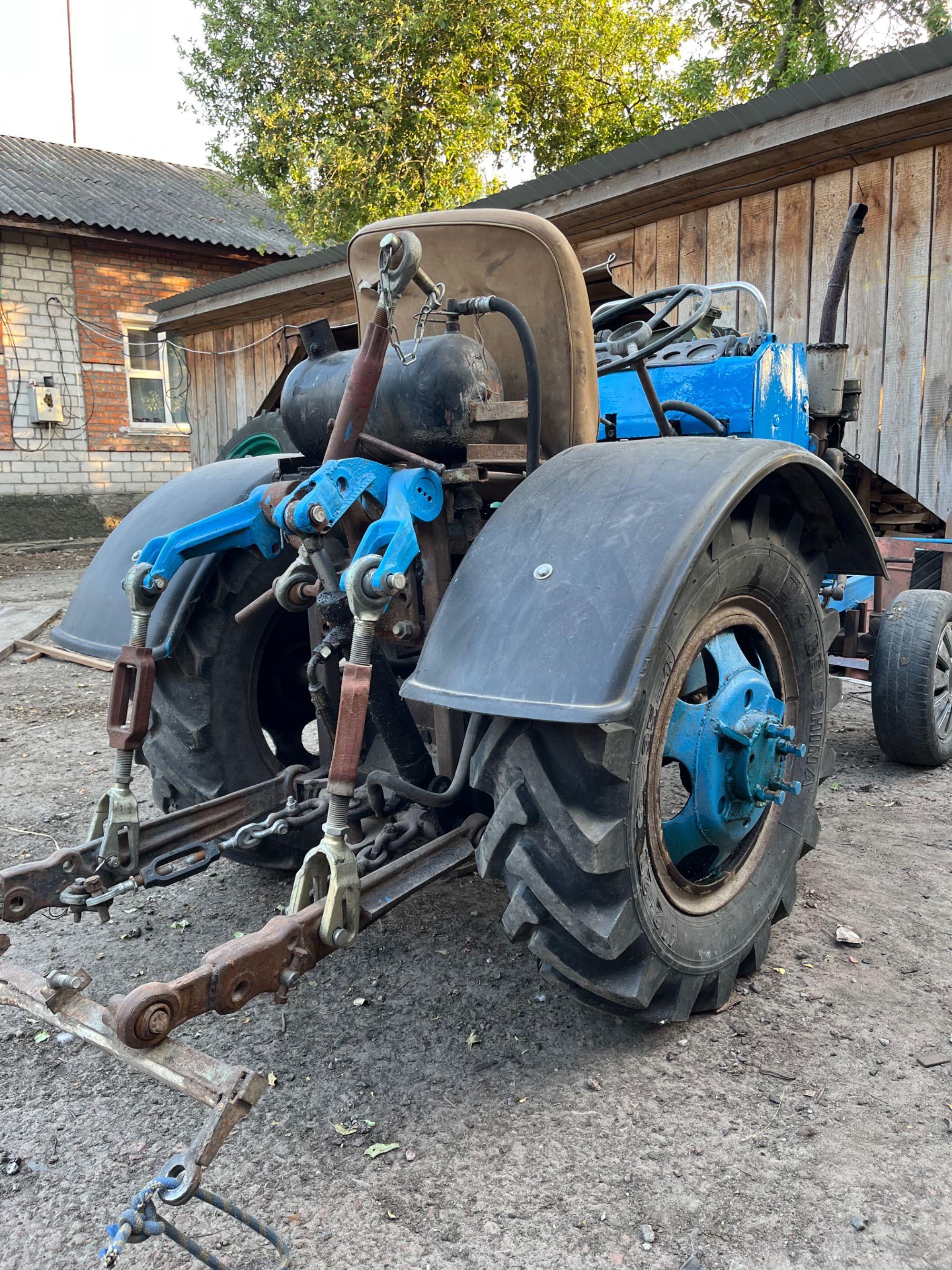 Трактор саморобний