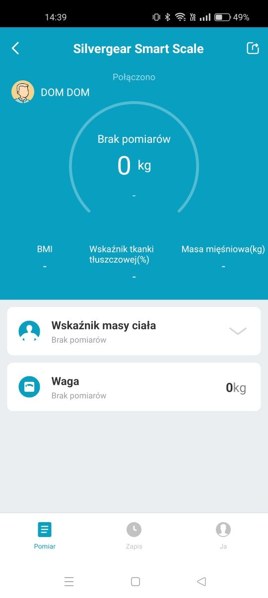 Waga łazienkowa Smartscale.Nowa