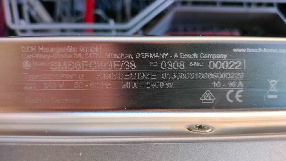 Zmywarka Bosch 60