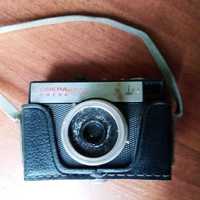 Раритетний фотоапарат "Зміна-8М" в шкіряному футлярі