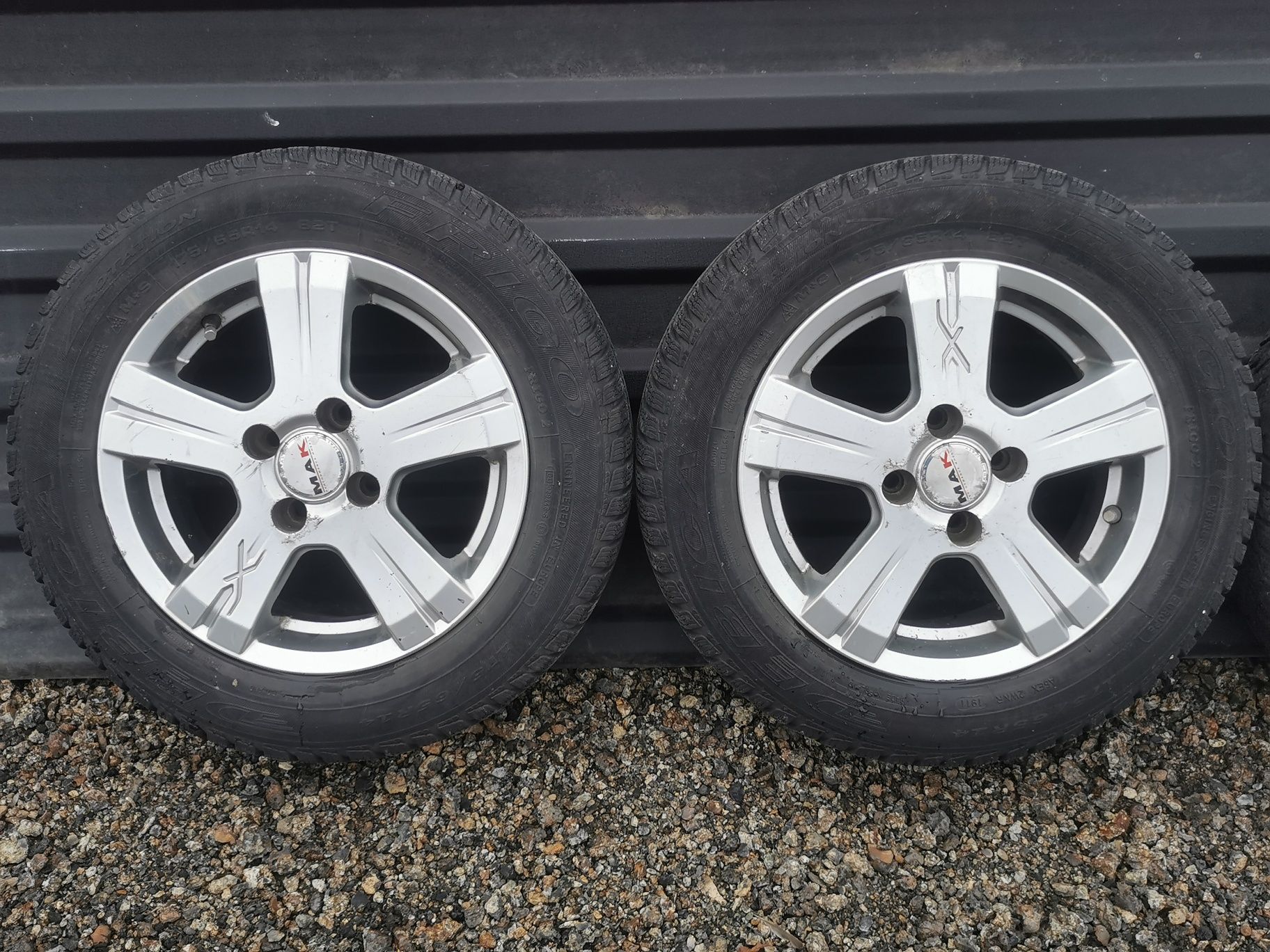 Koła MAK do - Getz Yaris Opel - Felgi 4x100 Opony 175/65 R14