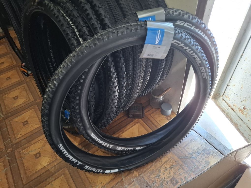 ВЕЛОсипедная покрышка/шина Schwalbe SMART SAM ADDIX 26x2.25(57-559).