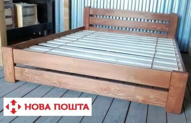 Деревянная кровать   120х200см