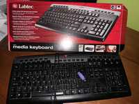 Teclado Labtec media keyboard