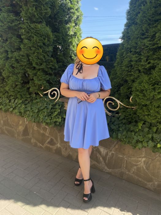 Сукня блакитна 46-48