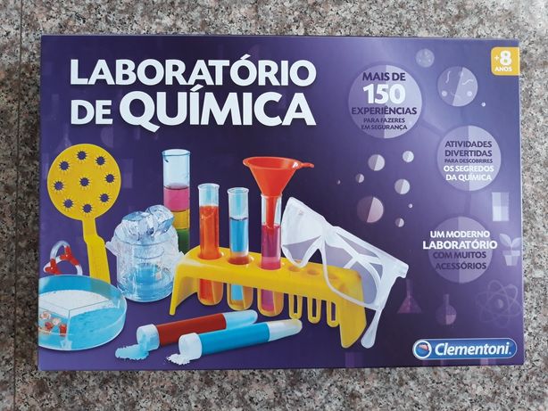 Jogo Laboratório de Química Kit Experiências (Novo)