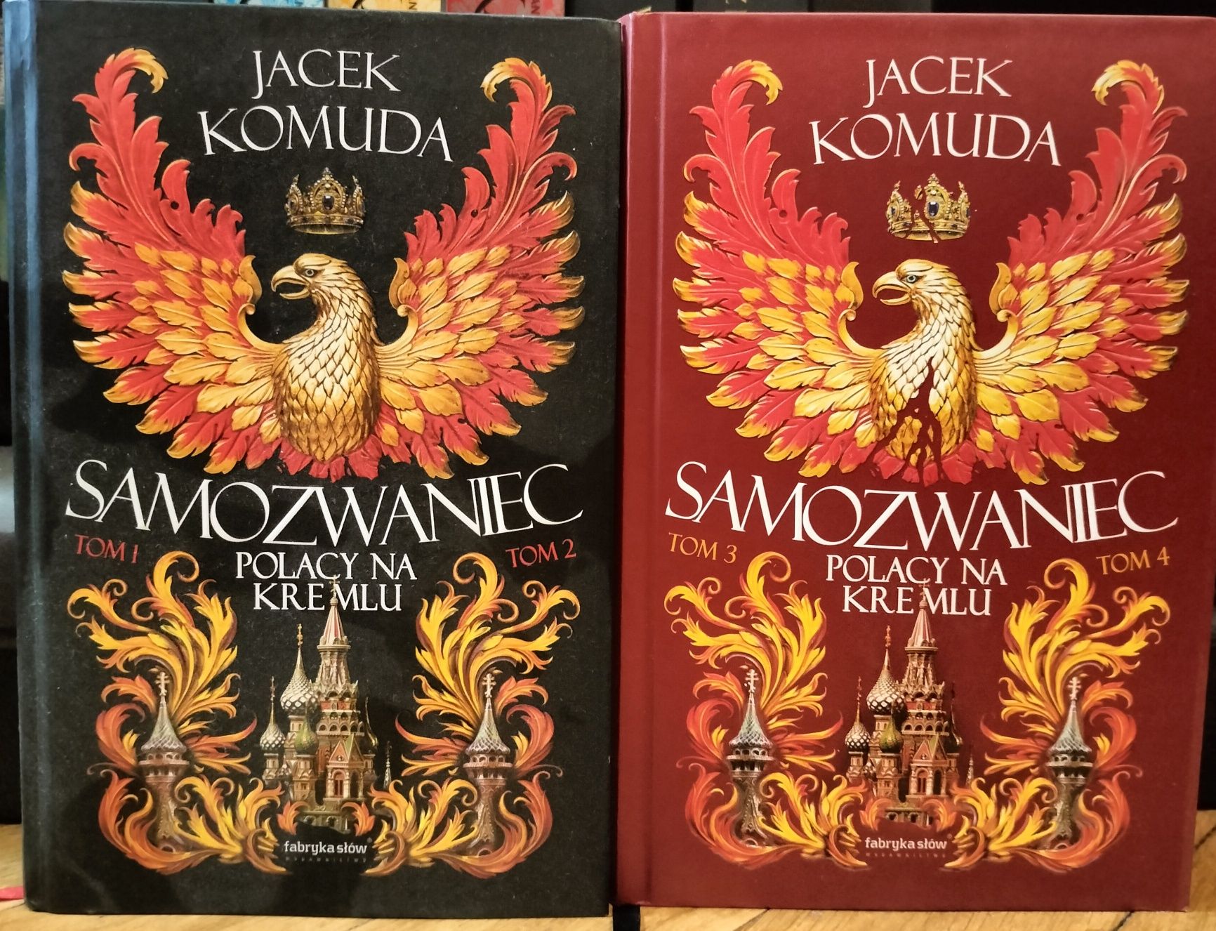 Jacek Komuda Samozwaniec tomy 1,2,3,4