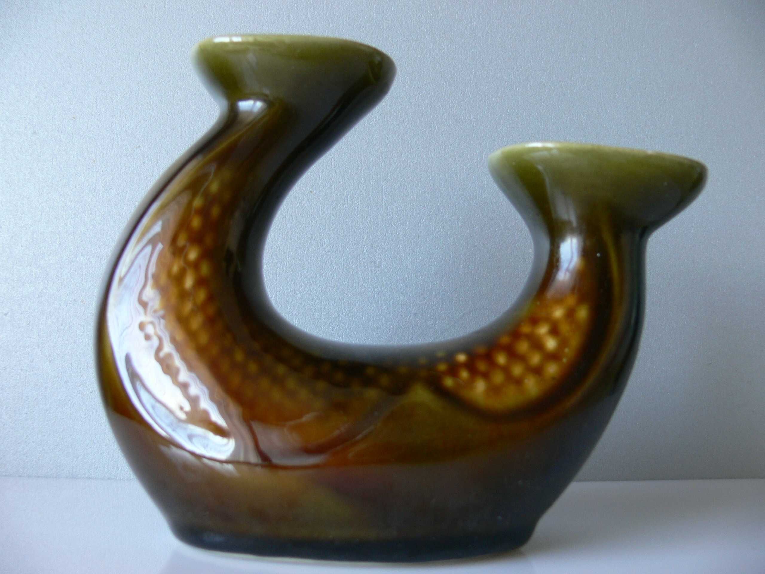 Czechoslovakia Ditmar Urbach świecznik ceramika