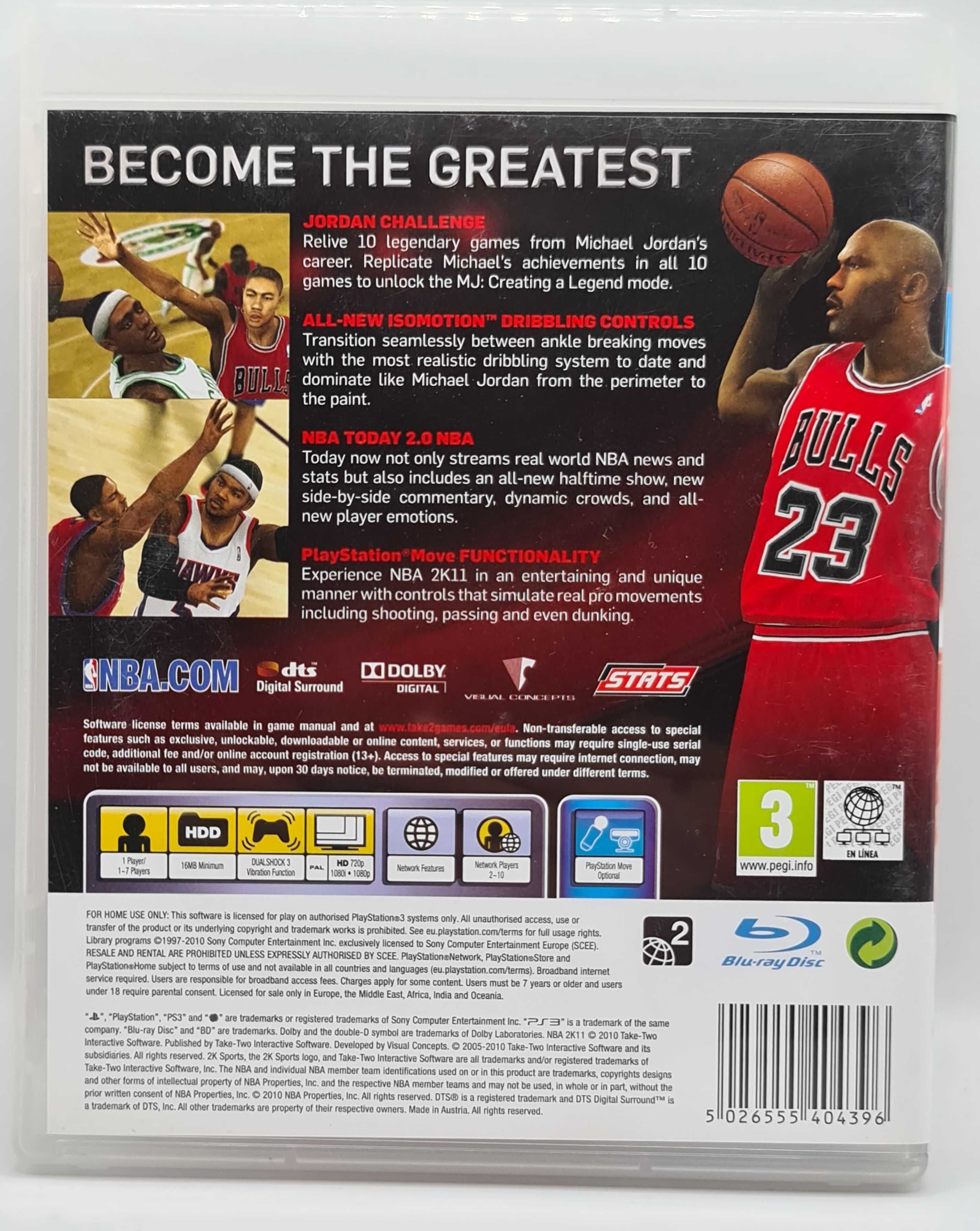 Gra NBA 2K11 (PS3)