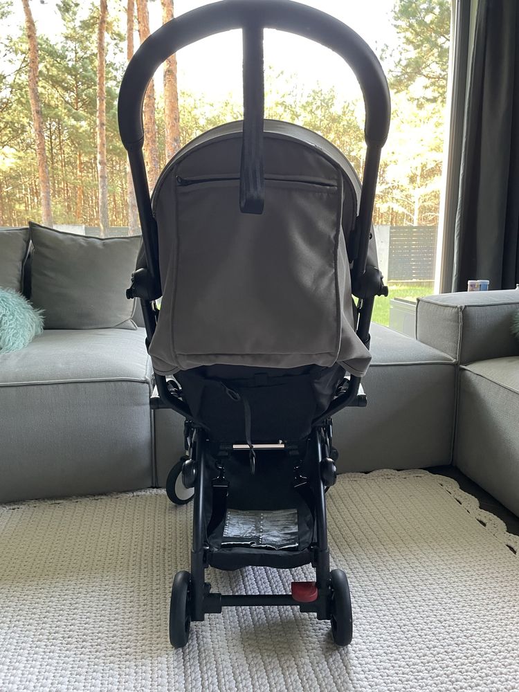 STOKKE babyzen YOYO2 wózek spacerowy czarny stelaż + szary tapicerka