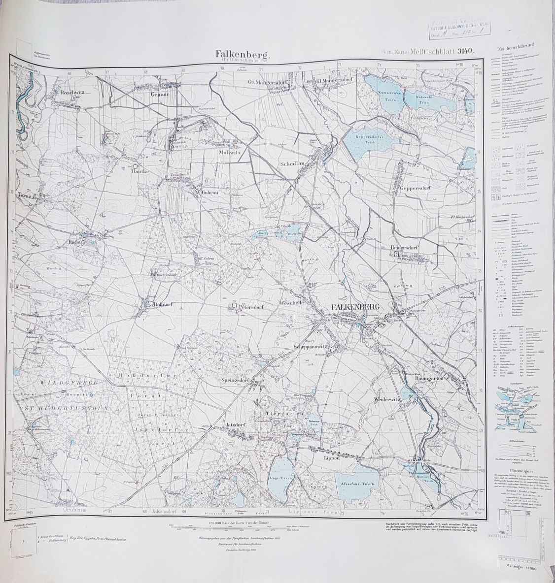 Stare niemieckie mapy Śląska 1910–1940 – oryginalne, unikalne