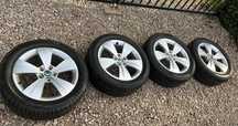 Felgi 17 skoda superb octavia 5x112 6,5j et 41 opony zima 215/55/17