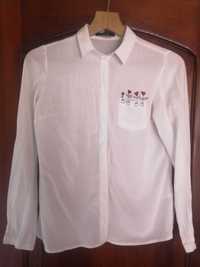 Biała koszula bluzka Mohito