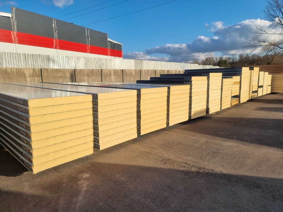 Płyta warstwowa ściana dach płyta obornicka chłodnicza Płyty warstwowe