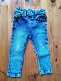 Spodnie jeansy slim fit skinny