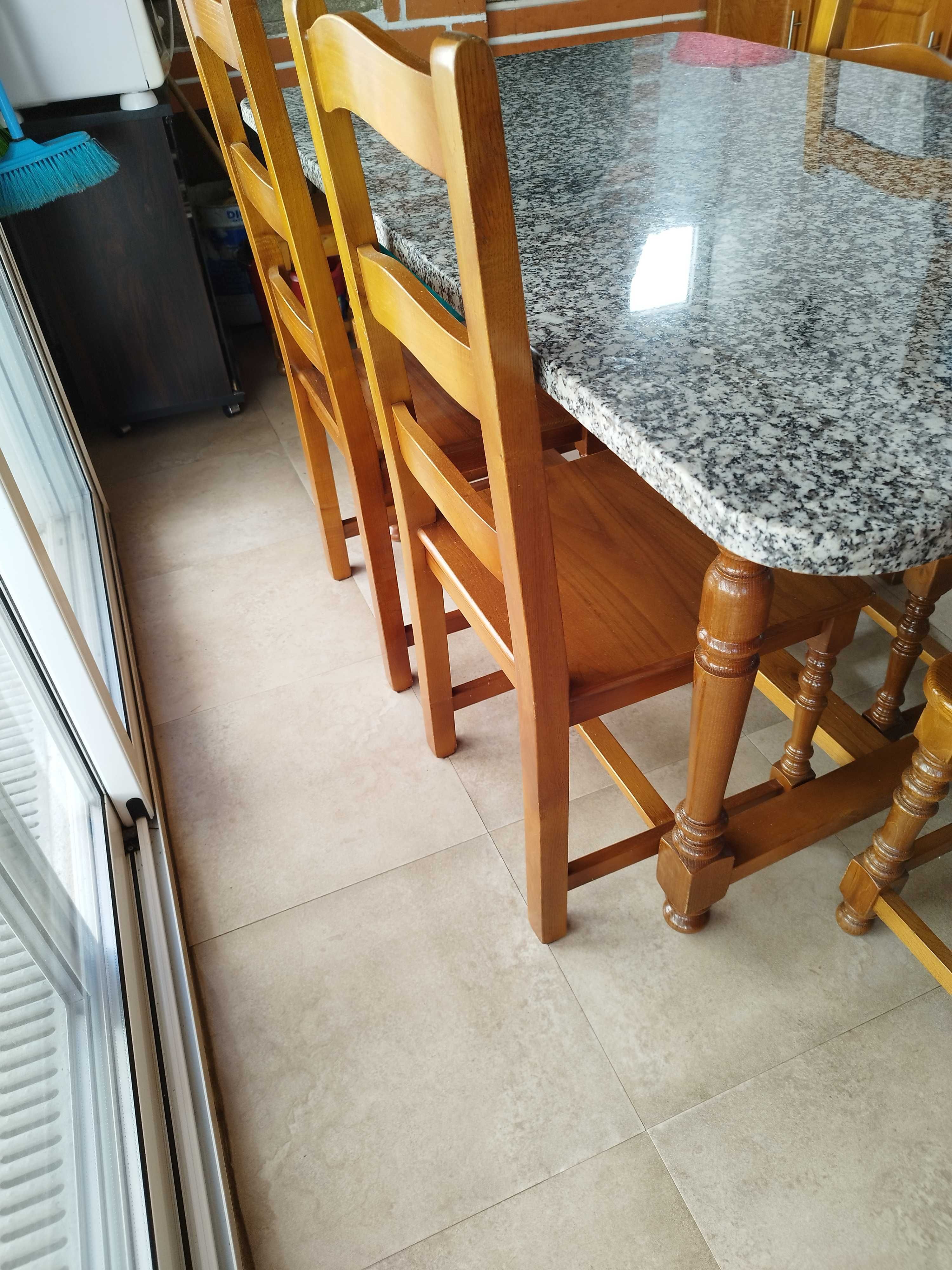 Mesa tampão de Granito